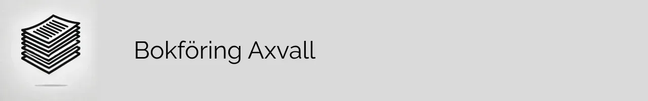 Bokföring Axvall