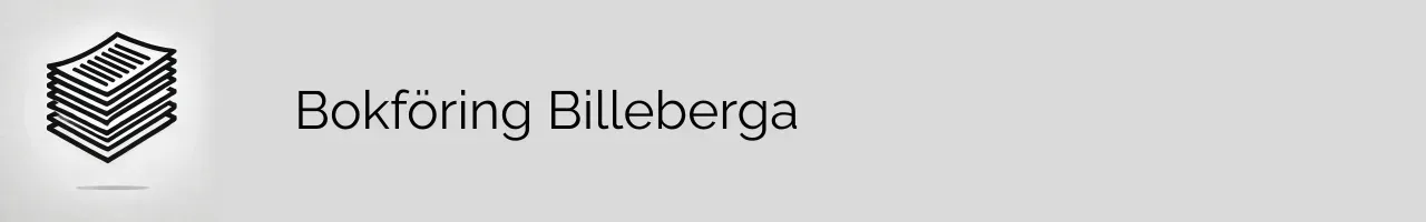 Bokföring Billeberga