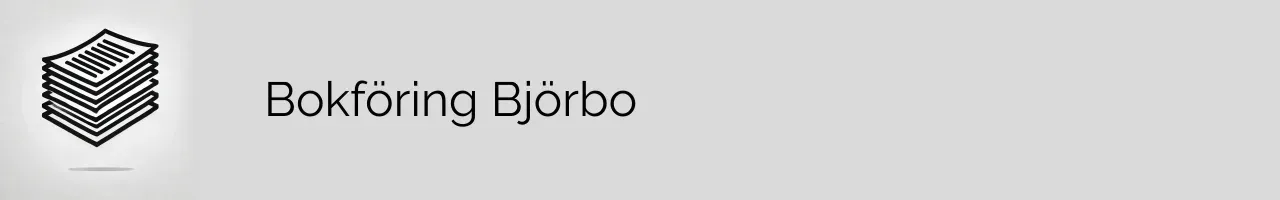 Bokföring Björbo