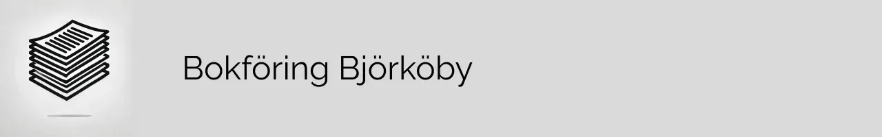 Bokföring Björköby