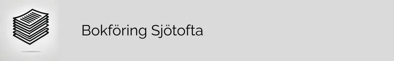 Bokföring Sjötofta