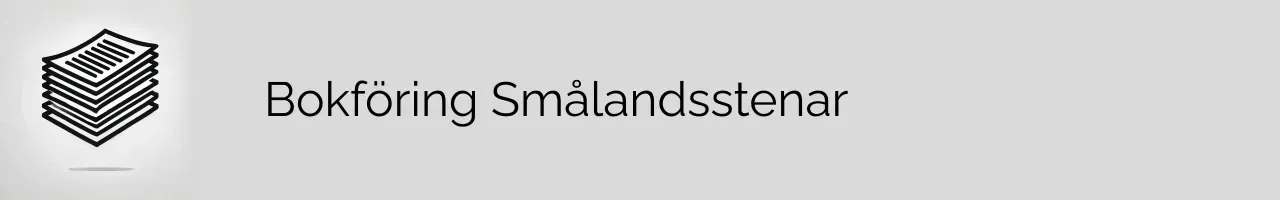 Bokföring Smålandsstenar