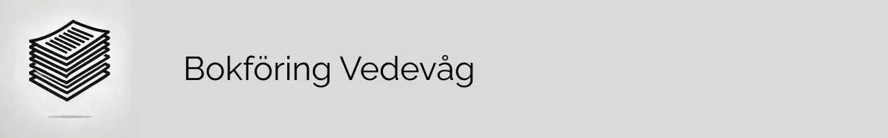 Bokföring Vedevåg